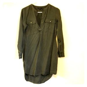 Banana Republic army green dress sz 0